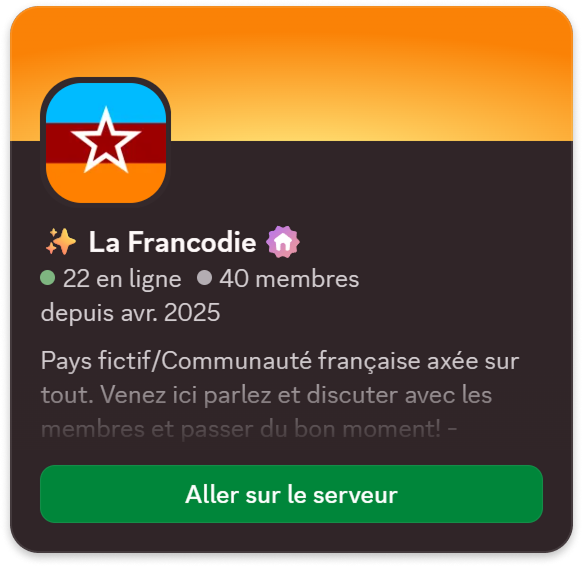 Les membres et l'activité